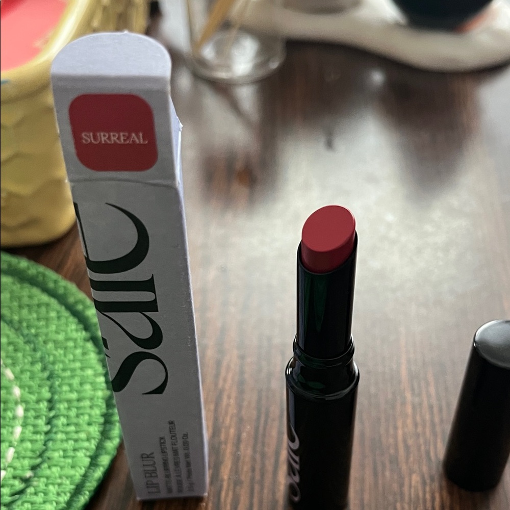 Saie Surreal Lip Blur - Red brand new